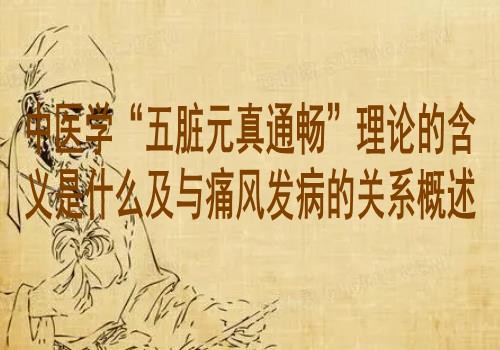 中医学“五脏元真通畅”理论的含义是什么及与痛风发病的关系概述