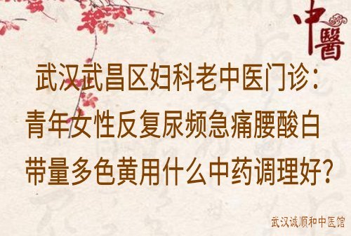 武汉武昌区妇科老中医门诊：青年女性反复尿频急痛腰酸白带量多色黄用什么中药调理好？