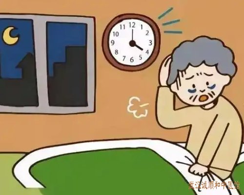 武汉宝通寺路神内科老中医门诊部：老年女性反复失眠3年心慌烦躁易惊吃什么中药治好？