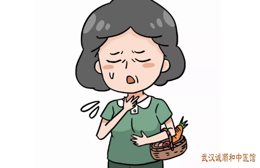 武汉王家墩东有位厉害的中医专家：中年人咽部梗阻不利有黏痰腹胀常头晕胀不适怎么调？