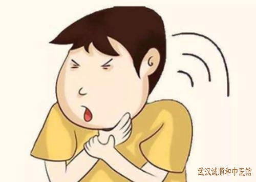 武汉崇仁路附近有位鼻咽炎中医：中年人鼻干灼热伴有咽痒红肿干咳刺痛固定如何调？